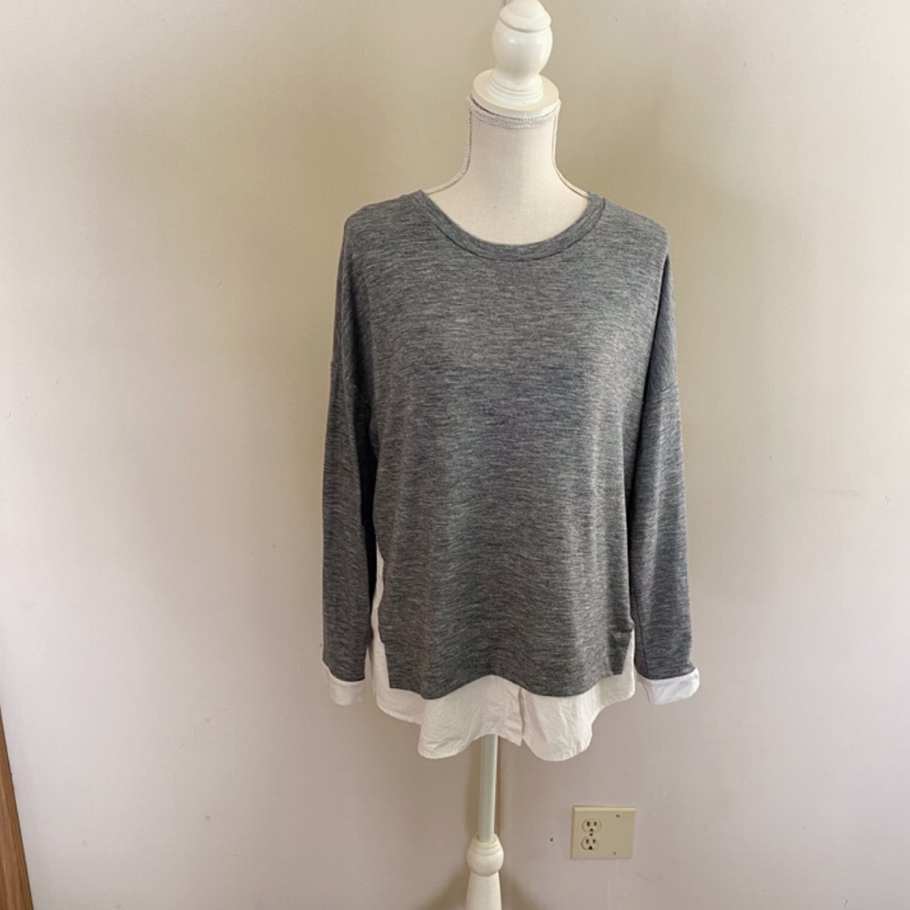 Ann Taylor Loft Faux Layer Top Size Large